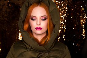 Portrait Woman red hair