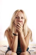 Young Beautiful blonde girl
