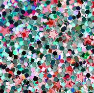 background of sequins of different colors
