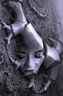 portrait clipart of fantasy book cover