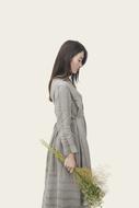 photo of Asian Girl Woman with flowers