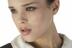 fashion shoot of a young model