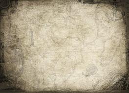 Vintage treasure map clipart