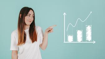 Chart Analytics and Woman