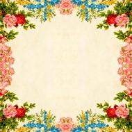 flowers background vintage