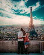 Paris Couple love