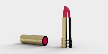 Lipstick Make-Up red