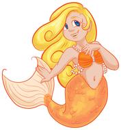 blonde cartoon comic drawing