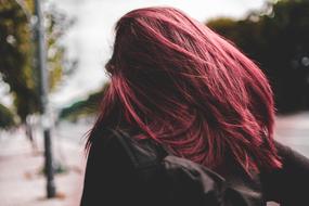 City red hair person