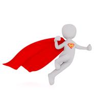 stick man Superman