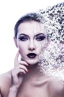 woman face pretty