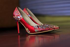 decorated high heels