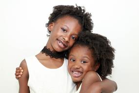 funny African American sisters