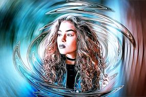 goodly Woman Beautiful drawing