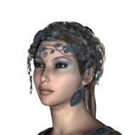 3d futuristic queen
