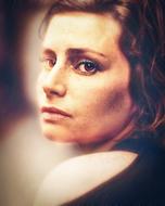 Beautiful Girl sad face