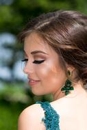 portrait of glamour woman