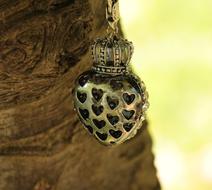 Heart Crown Tree decoration