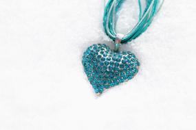 green Heart shape Necklace