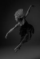 jumping ballerina