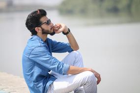 Man Outdoors