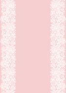 pink background with white lace pattern