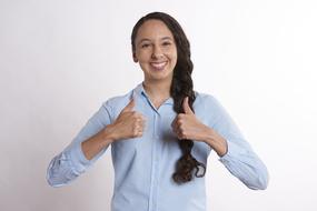 goodly Woman happy