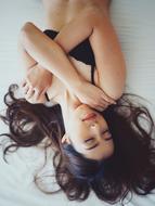 sexy Woman bed