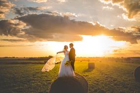 Wedding Marriage sunset