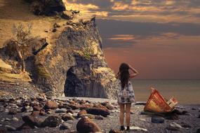 Waters Coast at Sunset
