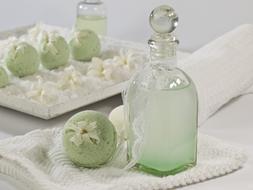 Natural Bath Balls Mint Woodruff