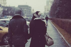 People Holding Hands street