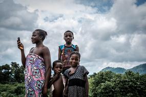 Children and Mother africa
