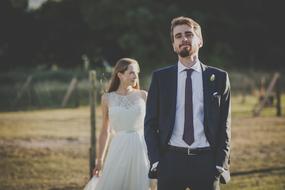 Beautiful Bride and groom