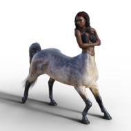3d model of centaur hybrids