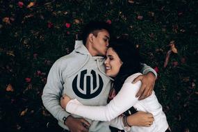 Couple Love grass