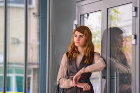 charming Beautiful Business girl