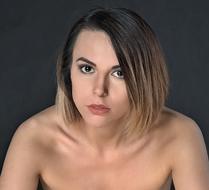 charming Girl brunette Portrait