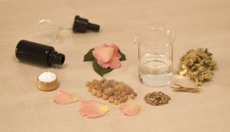 set for perfume creating