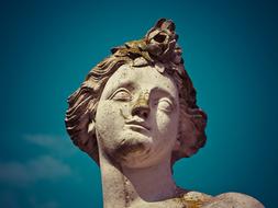 statue in castle benrath