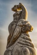 sculpture of a mystical animal