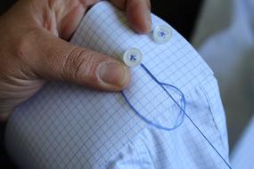Sewing Button hand