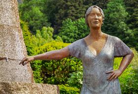 Woman At The Well, sculpture