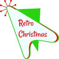 retro christmas mid drawing