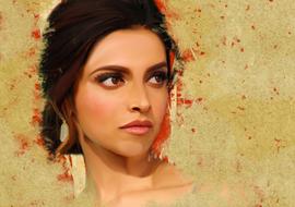 portrait of deepika padukone beauty fashion