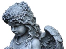 Angel Wing Guardian statue