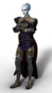 isolated mystical humanoid