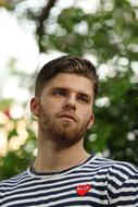 Young bearded Man Portrait