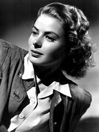 Ingrid Bergman, portrait of Movie Star