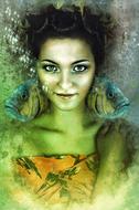 green water nymph